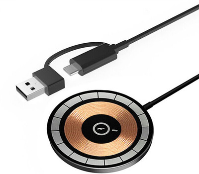 Cokoeye 2 in 1 Magsafe charger 15w Magnetic Wireless charging pad for iphone 16-12series Charging Pad