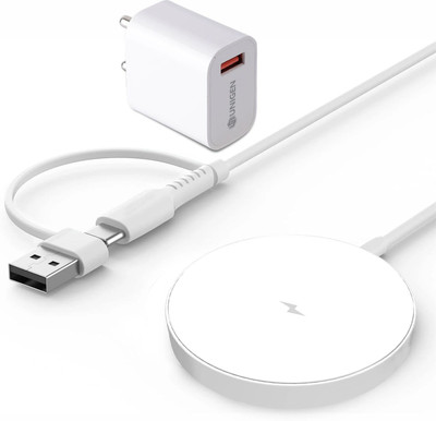 UNIGEN MAGTEC 100 Magnetic Wireless Charger [with QC 18W Adapter] for i-Phone 13/12 Charging Pad