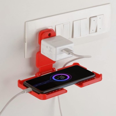 crockdile Modern Wall Phone Shelf: Effortless Charging & Organization Charging Pad