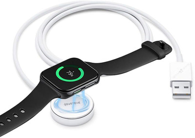 MARS Wireless Charging Cable Cord Portable Charger Compatible for iWatch Series Charging Pad