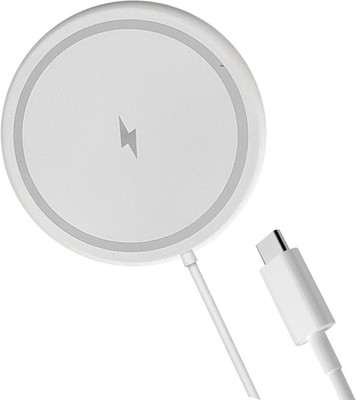 Cokoeye Portable MagSafe Wireless Charger Compatible with iPhone and AirPods Charging Pad