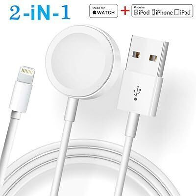 MARS Quick Charge 2-in-1 iWatch & iPhone Wireless Charger Charging Pad