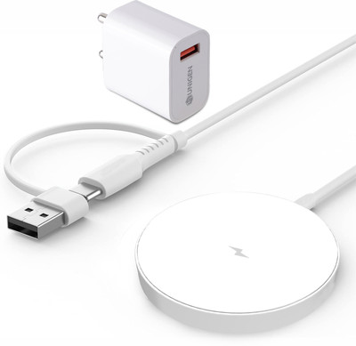 UNIGEN MAGTEC 100 Magnetic Wireless Charger [with QC 18W Adapter] for i-Phone 13/12 Charging Pad