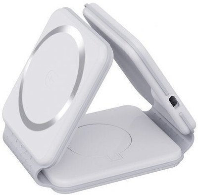 X88 Pro Efficiency Meets Portability: 3-in-1 Foldable Charger for iPhone, Watch & AirPod Charging Pad