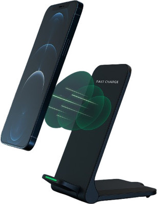 Cokoeye 15W Foldable Fast Wireless Charging Stand Type-C Input Al Qi-Enabled Smartphones Charging Pad