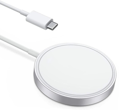 Muvit 15W/Type-C/Light-Weight Design Magnetic Wireless Charger with Qi Technology Charging Pad