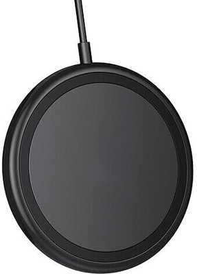 DAHZWA Effortless Charging with Round Black Wireless Charging Pad Charging Pad