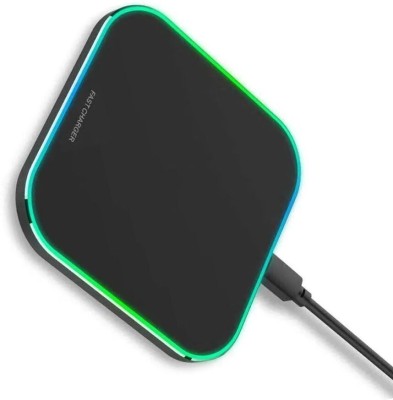 MARS Modern Square Wireless Charger – Fast Charging Pad for Smartphones & Tablets Charging Pad