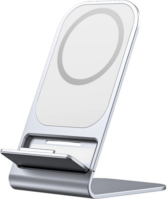 UNIGEN UNISTAND Wireless Mag Safe Aluminum Alloy Stand for i-Phone 14/13/12 (GR) Charging Pad