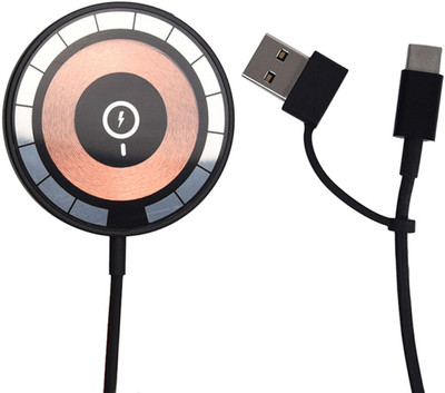 MARS 15W Magnetic Wireless Charger Transparent Fast Charger For iPhone 14 /13 /12 Charging Pad