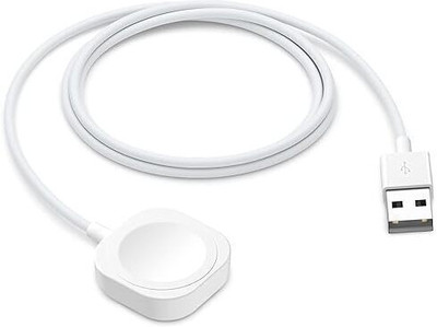 Muvit Space-Saving USB Square Charger for Apple Watch – Ideal for Travel Charging Pad