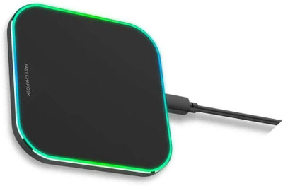 Muvit Fast & Sleek: Square Wireless Charging Pad for All Devices Charging Pad