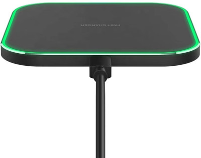 Muvit Wireless Charger 15W Max Fast Charging Square Pad Charging Pad