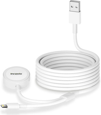 INNOVIX 2 in 1 Wireless Charger Watch with apple charging cable Charging Pad