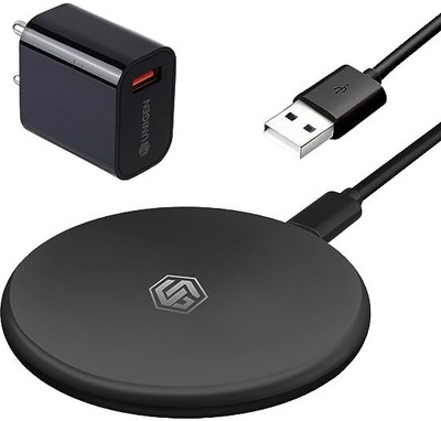 UNIGEN UNIPAD 200 Wireless Charger, 15W Qi Fast Wireless Charging Pad With QC Adapter Charging Pad