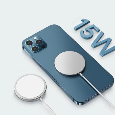 X88 Pro 15W Mag-Safe Charger for iPhone 12 Series - Fast Qi Charging Pad with USB-C Port Charging Pad
