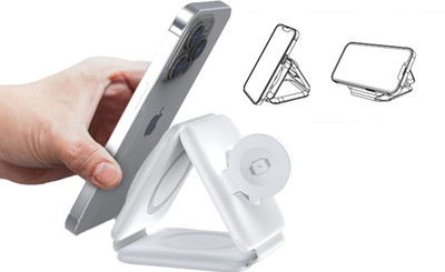 MARS Compact 3-in-1 Charging Dock for Apple Devices Charging Pad