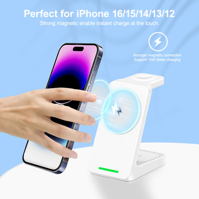 UNIGEN Magtec -Wireless Charger white 330 Charging Pad