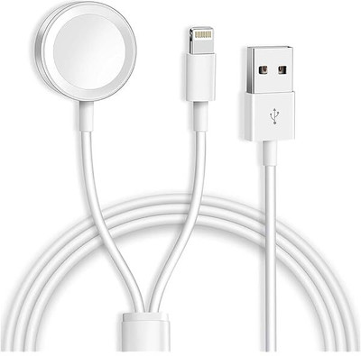 X88 Pro Sleek 2-in-1 iWatch & iPhone Charger with Fast Charge Charging Pad