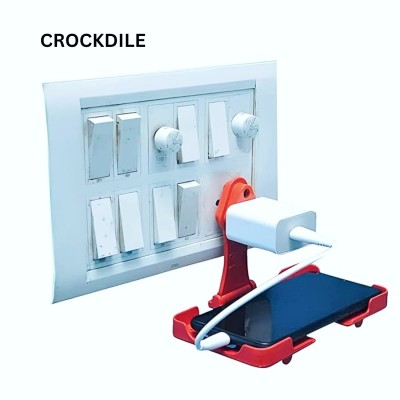 crockdile Foldable Charging Stand with Ventilation Holes Charging Pad