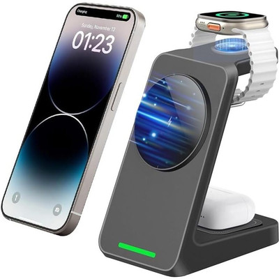 UNIGEN Magtec 330 3-in-1 magsafe wireless charger for iphone, airpods, apple watch Charging Pad