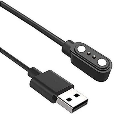 abhi Smart Watch 2 Pins Magnetic Suction Charger Cable Compatible Charging Pad