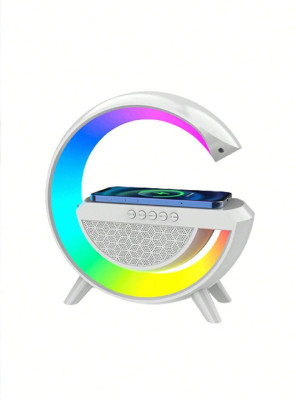 Sahaj Enterprise Smart Wireless Charger 250 Lightning Mode+Bluetooth Speaker+15w Wireless Charge Charging Pad
