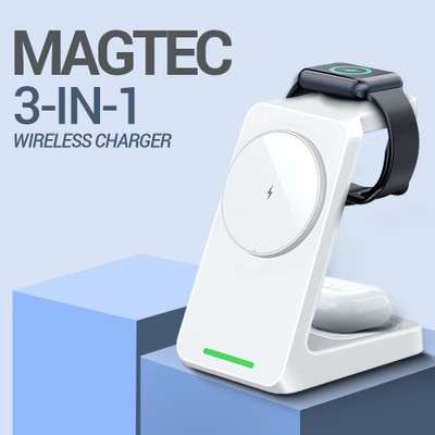 UNIGEN Magtec Wireless -Charger white 330 Charging Pad