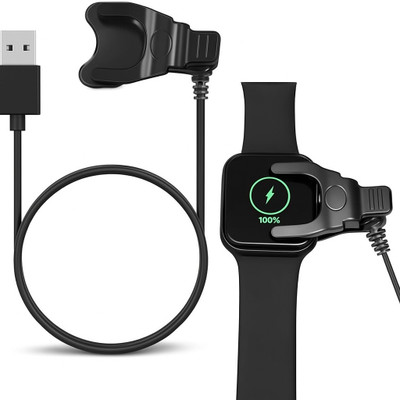 QuadVision Universal Clip Smart Watch Replacement Cable 2 Pins Cable For T55/T500 Charging Pad