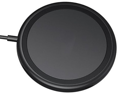 MARS High-Speed Round Wireless Charger – Ideal for All Qi-Enabled Smartphones Charging Pad