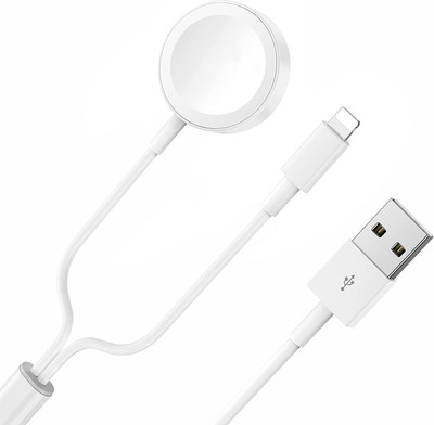 X88 Pro 2 in 1 Wireless Smart Watches Charger and iPhone lightning Cable Charging Pad