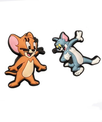 Jibbitz 2 Pcs Tom&Jerry Charms Rubber Shoe Charm