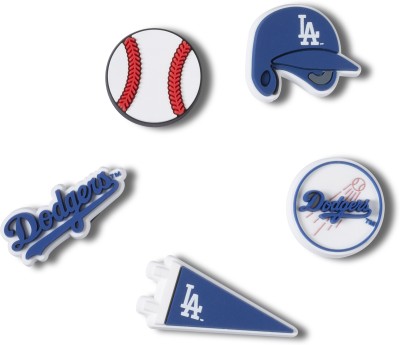 Crocs MLB Los Angeles Dodgers Plastic Shoe Charm(Pack of 5)