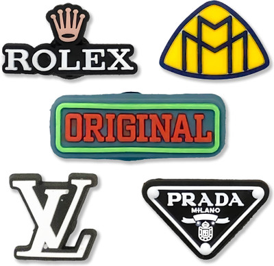 house of common Shoe Charms (Selected) Different Characters Used to Decorate Rubber Shoe Charm(Pack of 5)