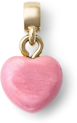 Daniel Wellington Heart Rhodon Gold Metal Charm For Women Gold-plated Steel Pendant