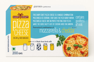 Dairy Craft Mozzarella & Cheddar Pizza Cheese Block(200 g)