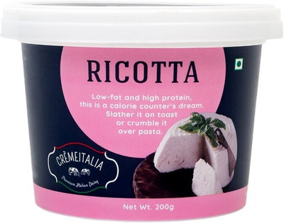 Cremeitalia Plain Ricotta Cheese(200 g)
