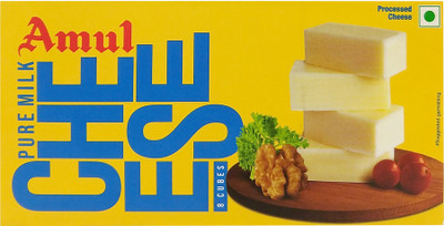 Amul Easy Open Chiplet 8 cubes Processed cheese(200 g, 8 Units)