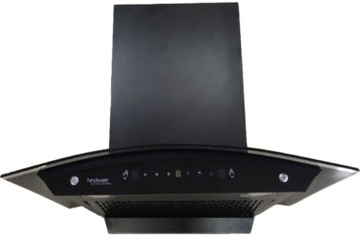 Hindware DIVINA 60CM 1200CMH WITH MOTION SENSOR ( LAUNCH YEAR 2022 ) Auto Clean Wall Mounted BLACK 1200 CMH Chimney