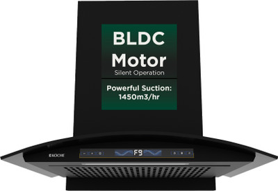Koche ENZO 60 CM BLDC Auto Clean Wall Mounted Black 1450 CMH Chimney