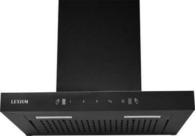 Lexium Orion 75 Auto Clean Wall Mounted Black 1250 CMH Chimney