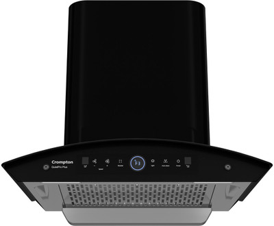 Crompton CHD-QPPC60FLE-IND Auto Clean Wall Mounted Black 1600 CMH Chimney