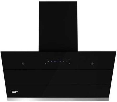 Crompton CHD-ISI90FLE- IND Auto Clean Wall Mounted Midnight Black 1626 CMH Chimney