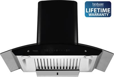 Hindware Nevio Plus 90  Auto Clean Wall Mounted Chimney
