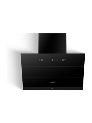 Hindware Smart Appliances Greta Neo 60 1350 CMH 60 cm | Maxx Technology | Slant | Filterless | Touch Control | Motion Sensor | 10 Years Motor Warranty | Energy Efficient LED Light | Powerful Suction | Low Noise | Auto Clean Chimney(Wall Mounted, Black)
