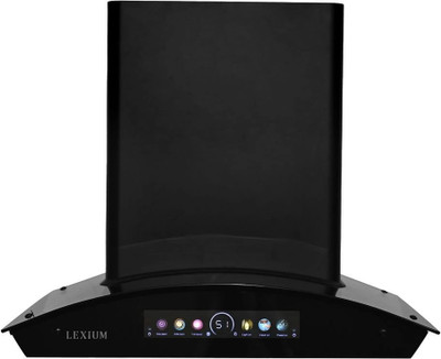 Lexium Urbania Plus Auto Clean Wall Mounted Black 1300 CMH Chimney
