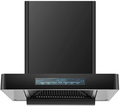 Kaff KET60A T-Shape Chimney 60 CM Auto Clean Gesture Control Wall Mounted Grey 1450 CMH Chimney