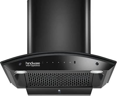 Hindware Celesia 60 cm Auto Clean Low Noise 1300m3 Suction Made In India Auto Clean Wall Mounted Chimney