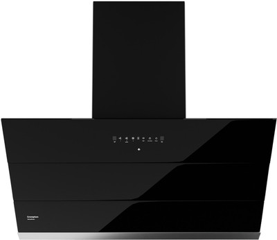 Crompton CHD-SSI90FLE-MBL Auto Clean Wall Mounted Midnight Black 1530 CMH Chimney