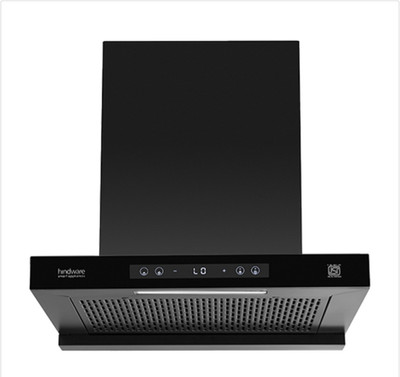 Hindware Darcia BLDC 60 Auto Clean Wall Mounted Black 1500 CMH Chimney